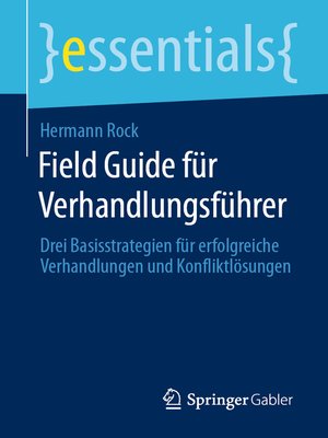 cover image of Field Guide für Verhandlungsführer